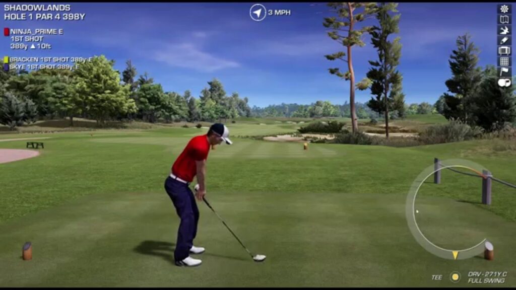 Online golf games